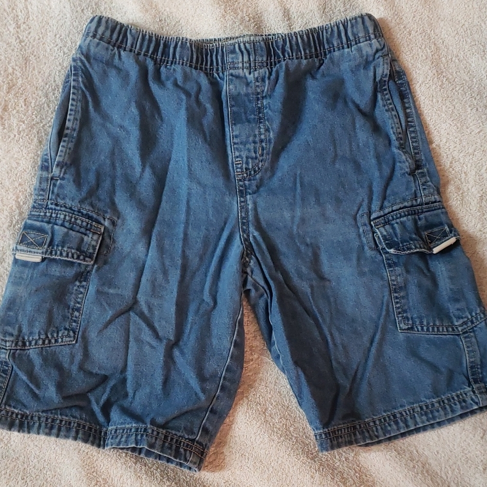 George Kids Blue Cargo Shorts